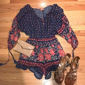 Long sleeve romper